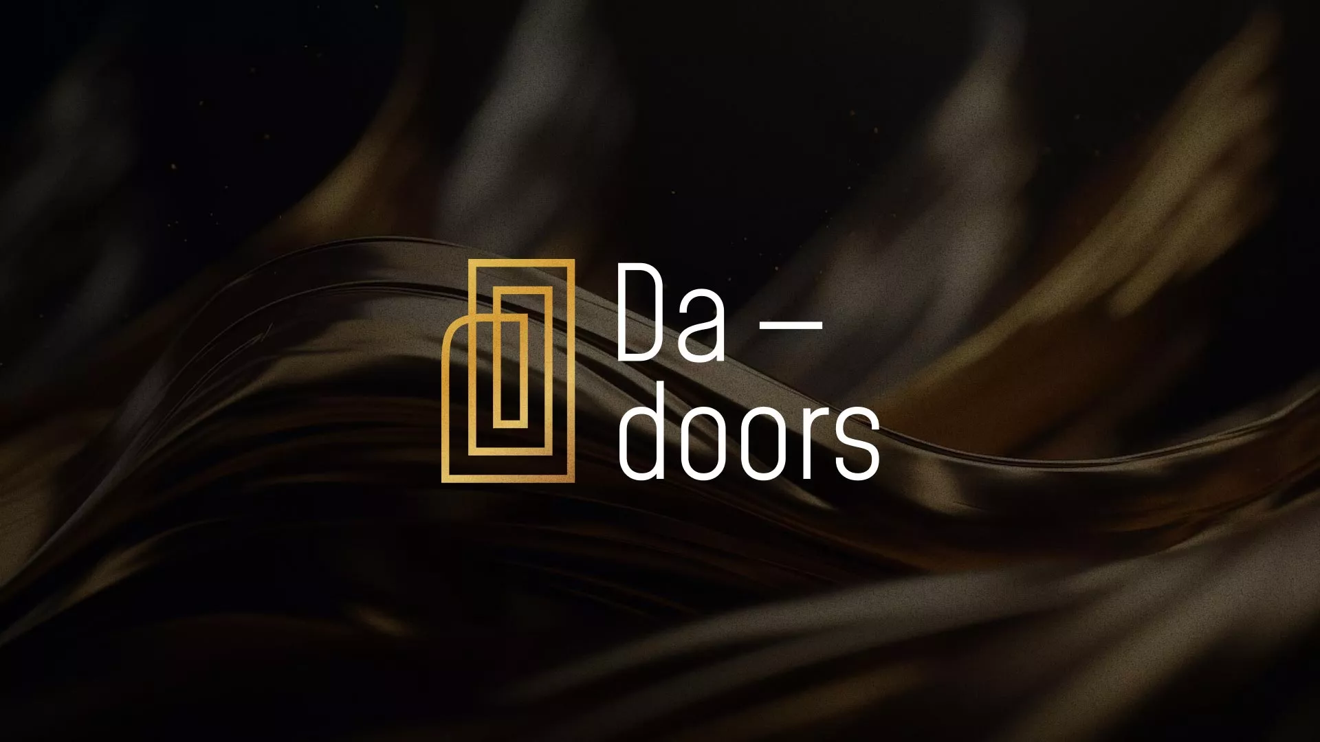 Разработка логотипа для компании «DA-DOORS» в Новом Осколе